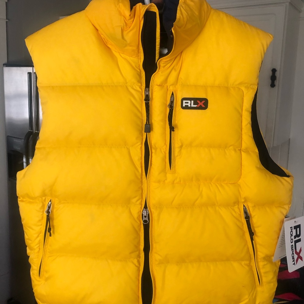 NET Vintage RLX Polo Sport Lowran Down Vest M